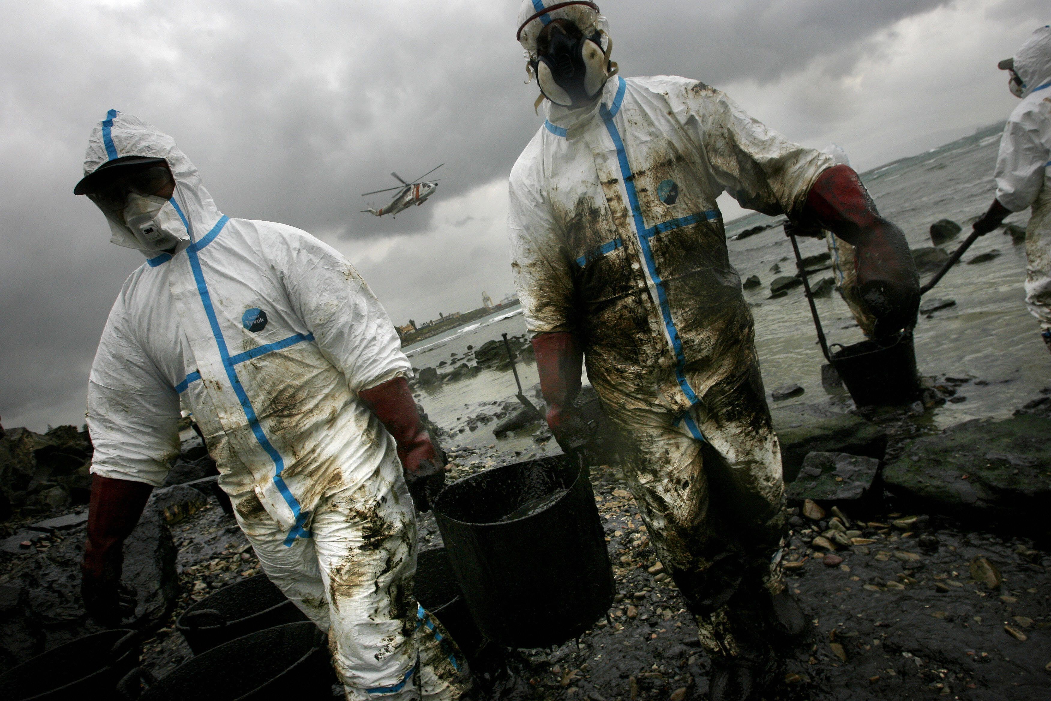 Oil Spillage Clean up